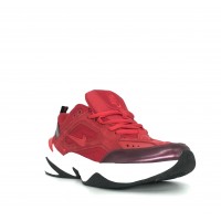 Кроссовки Nike M2k Tekno красные с черным